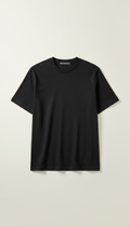 Charcoal Black Condensed Type Tee