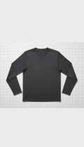 Graphite Urban Grid Long Sleeve Tee