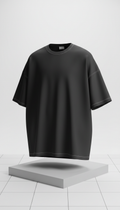 Oversized Deep Onyx Graphic Tee